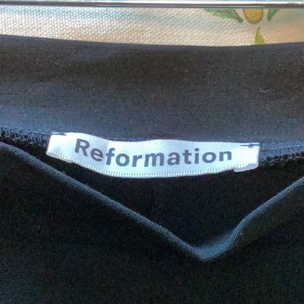 Reformation Black Pants